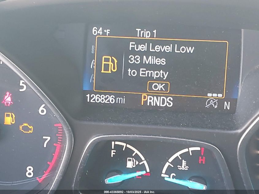 2017 Ford Escape Titanium VIN: 1FMCU0JD9HUD72391 Lot: 43365892