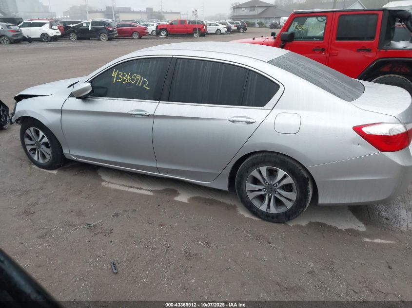 2013 Honda Accord Lx VIN: 1HGCR2F32DA120626 Lot: 43365912