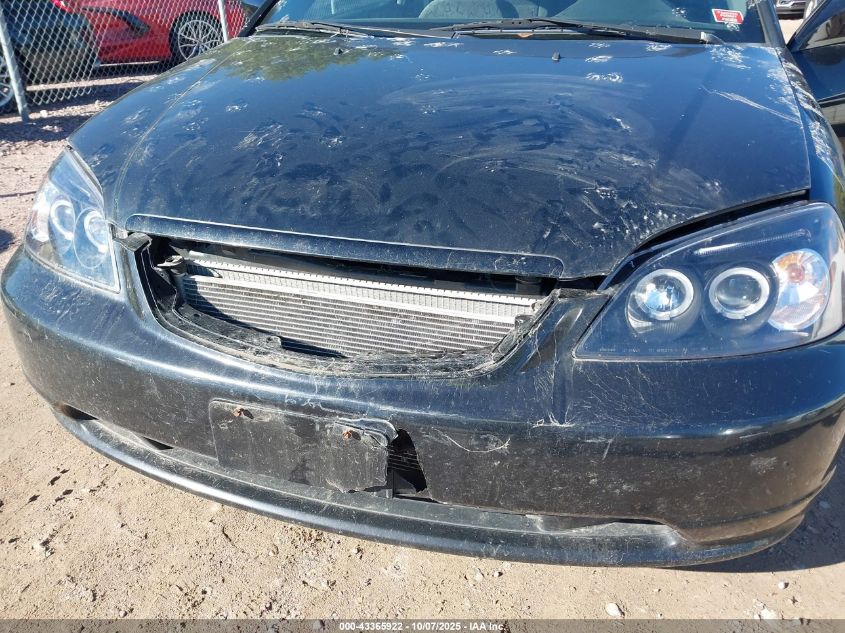 2002 Honda Civic Ex VIN: 1HGEM22902L076774 Lot: 43365922