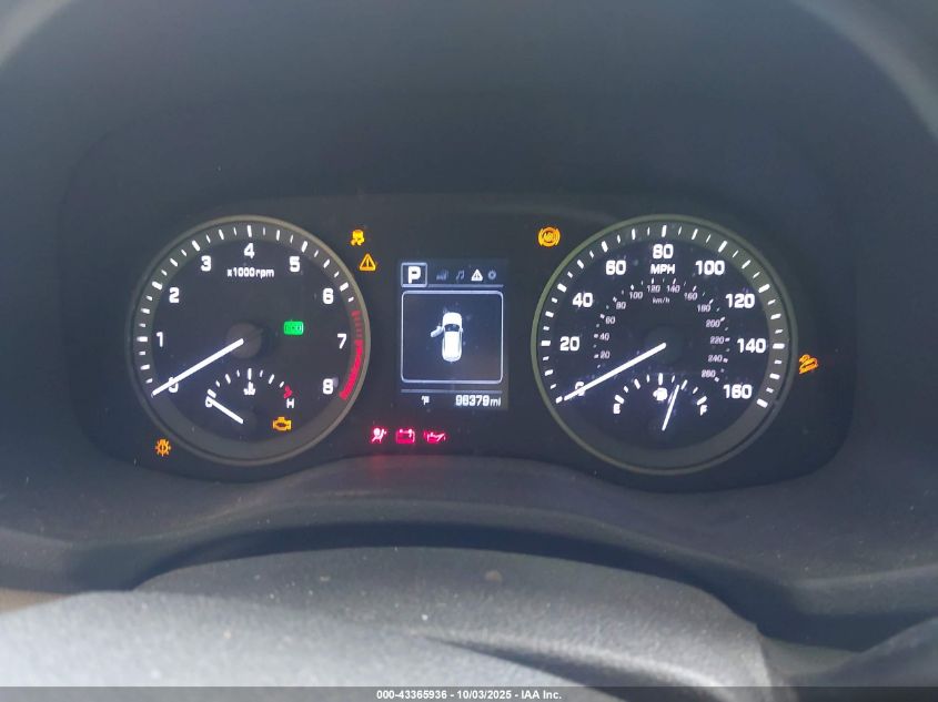 2017 Hyundai Tucson Se VIN: KM8J33A45HU567092 Lot: 43365936