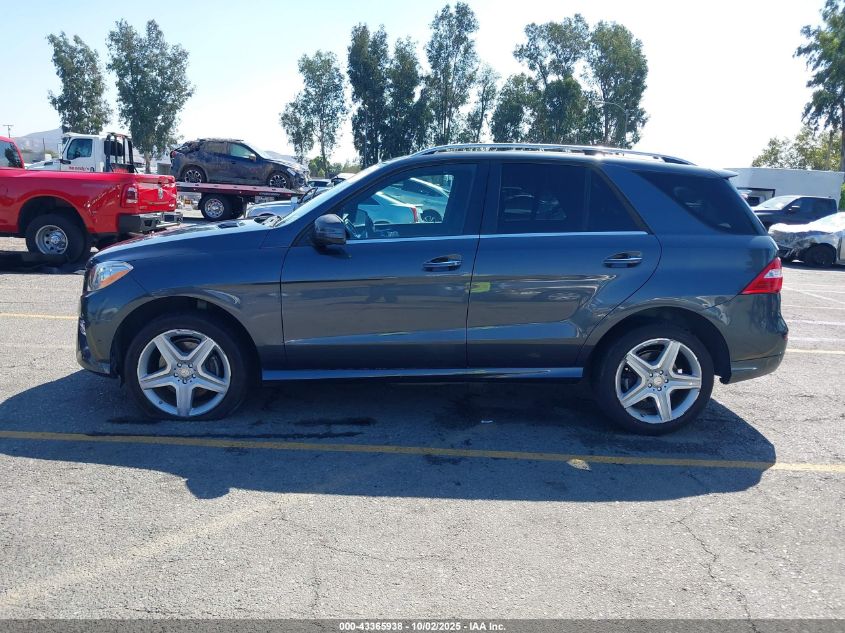 2015 Mercedes-Benz Ml 350 VIN: 4JGDA5JB5FA499601 Lot: 43365938