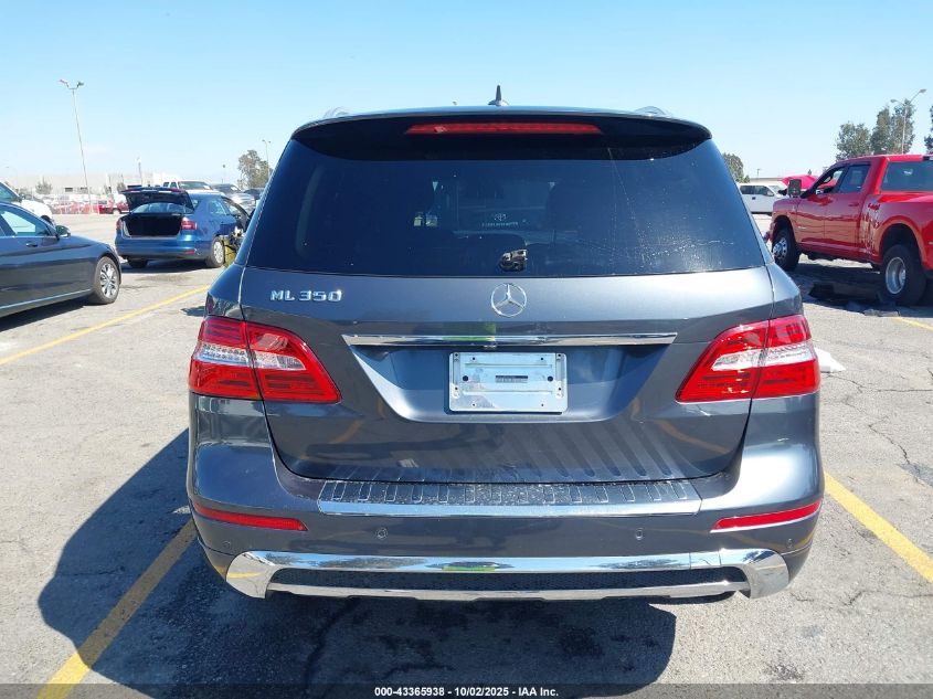 2015 Mercedes-Benz Ml 350 VIN: 4JGDA5JB5FA499601 Lot: 43365938