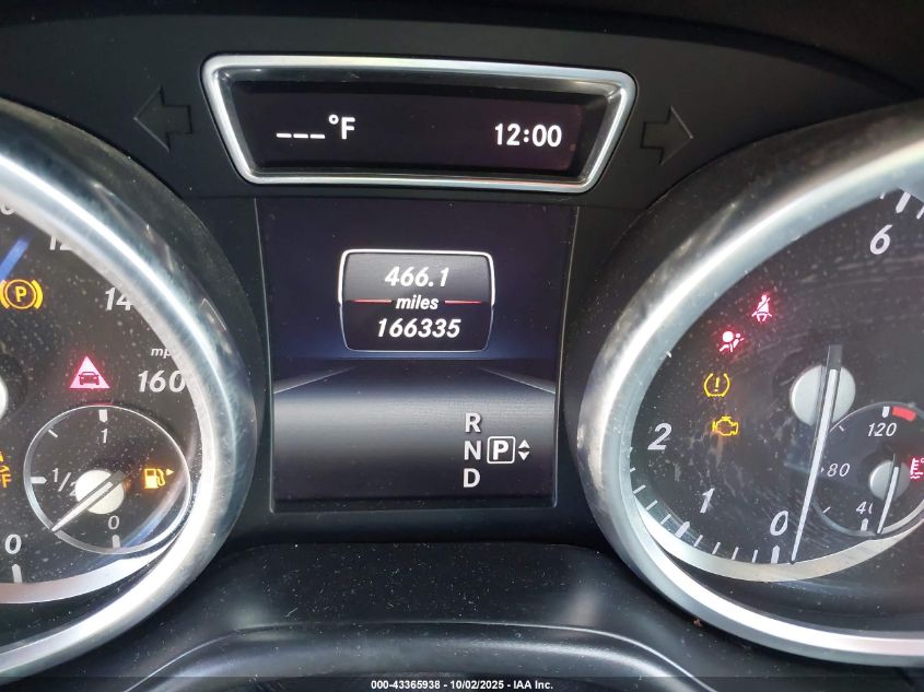 2015 Mercedes-Benz Ml 350 VIN: 4JGDA5JB5FA499601 Lot: 43365938