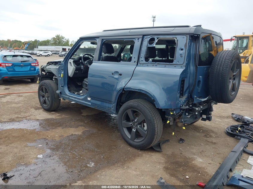 2020 Land rover Defender 3.0 110 Se Blue Lot 111043365945 Vin SALEP7EU6L2017389