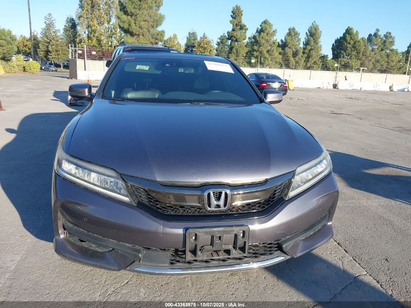 2017 Honda Accord Touring V6 VIN: 1HGCT2B07HA004373 Lot: 43365975