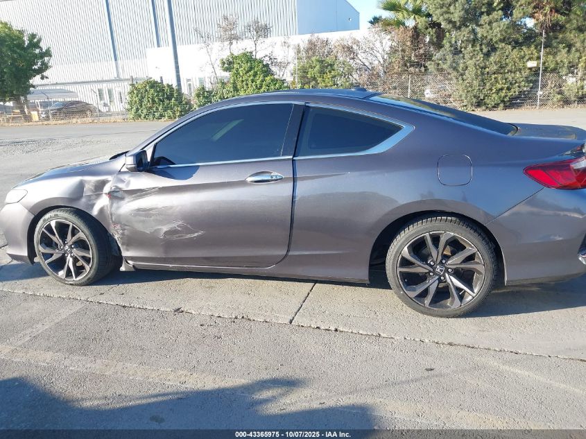 2017 Honda Accord Touring V6 VIN: 1HGCT2B07HA004373 Lot: 43365975