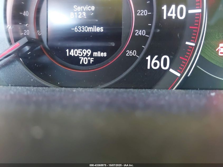 2017 Honda Accord Touring V6 VIN: 1HGCT2B07HA004373 Lot: 43365975