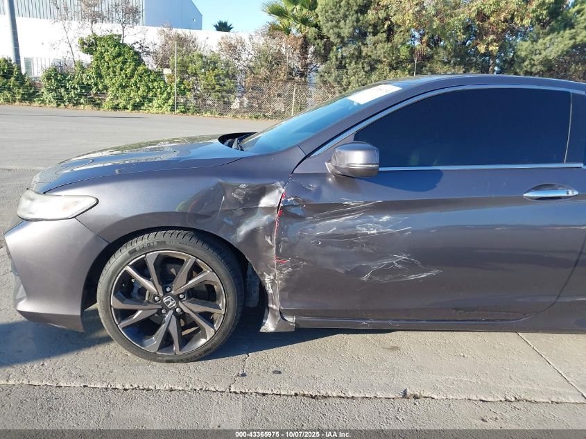 2017 Honda Accord Touring V6 VIN: 1HGCT2B07HA004373 Lot: 43365975