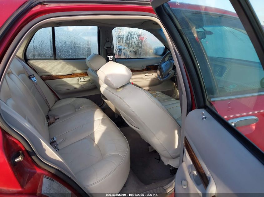 1998 Mercury Grand Marquis VIN: 2MEFM75W6WX612653 Lot: 43365999