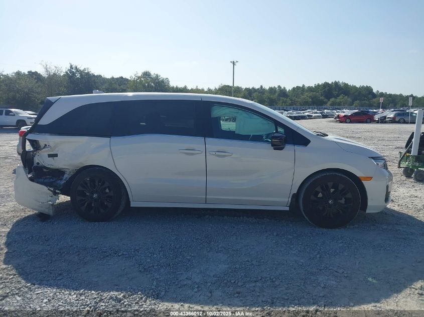 2025 Honda Odyssey Sport-L VIN: 5FNRL6H72SB012979 Lot: 43366012