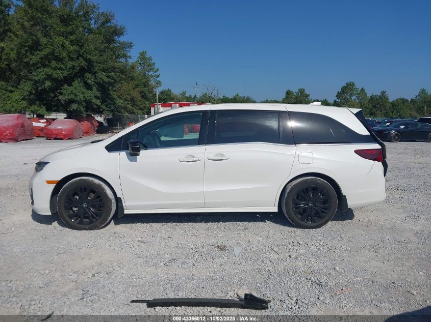 2025 Honda Odyssey Sport-L VIN: 5FNRL6H72SB012979 Lot: 43366012