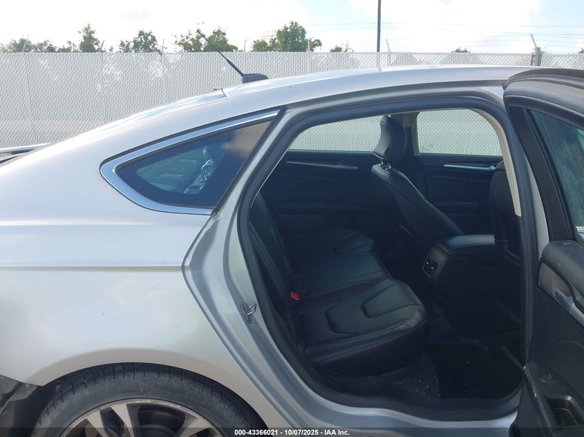 2017 Ford Fusion Titanium VIN: 3FA6P0K90HR162911 Lot: 43366021