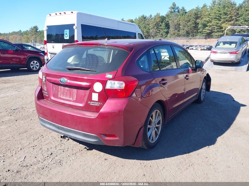 2014 SUBARU IMPREZA 2.0I PREMIUM JF1GPAC63E8316149