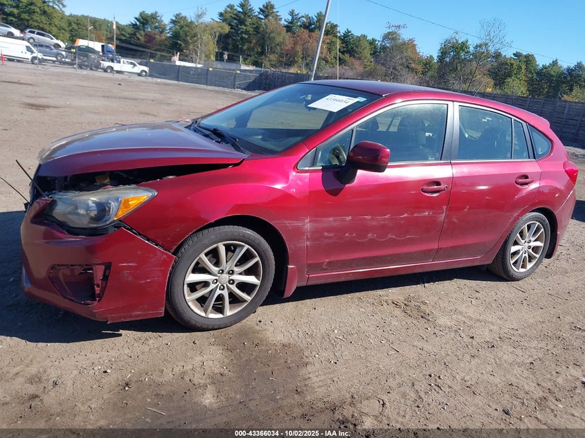 2014 SUBARU IMPREZA 2.0I PREMIUM JF1GPAC63E8316149