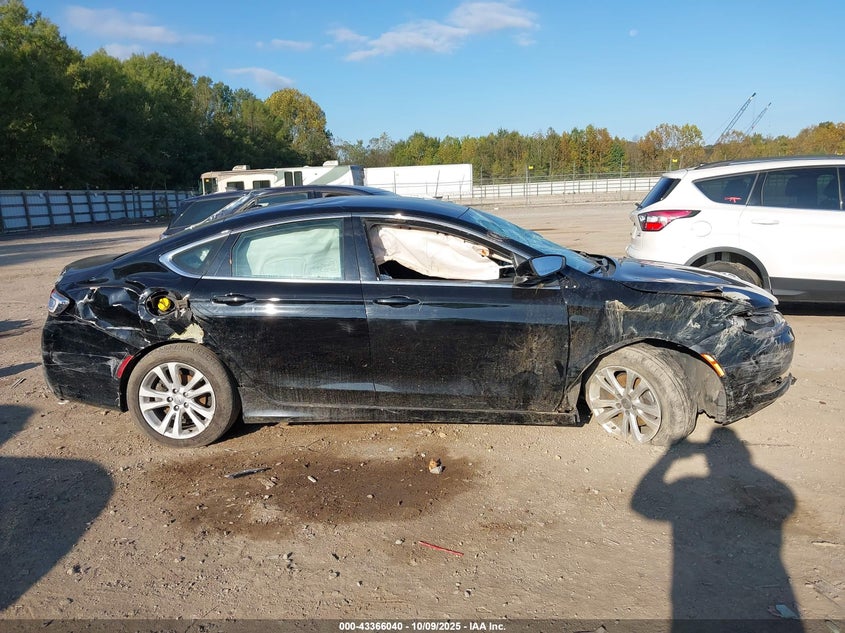 2015 Chrysler 200 Limited VIN: 1C3CCCAB2FN588263 Lot: 43366040