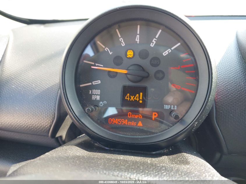 2016 Mini Countryman Cooper S VIN: WMWZC5C59GWU02753 Lot: 43366049