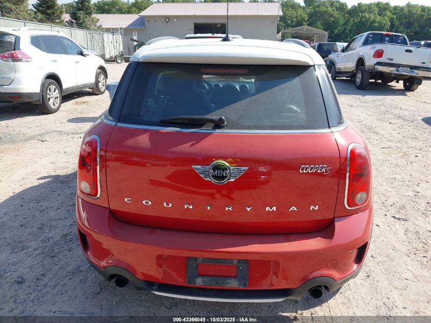 2016 Mini Countryman Cooper S VIN: WMWZC5C59GWU02753 Lot: 43366049