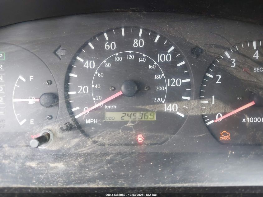 2001 Toyota Camry Solara Sle V6 VIN: 2T1CF28P61C462076 Lot: 43366080