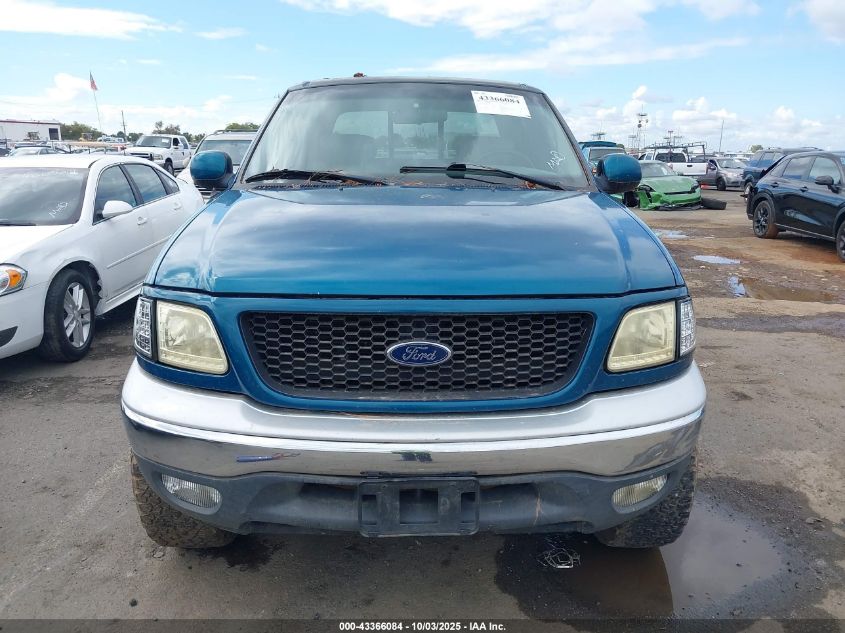 2001 Ford F-150 King Ranch Edition/Lariat/Xlt VIN: 1FTRW08L01KD57446 Lot: 43366084