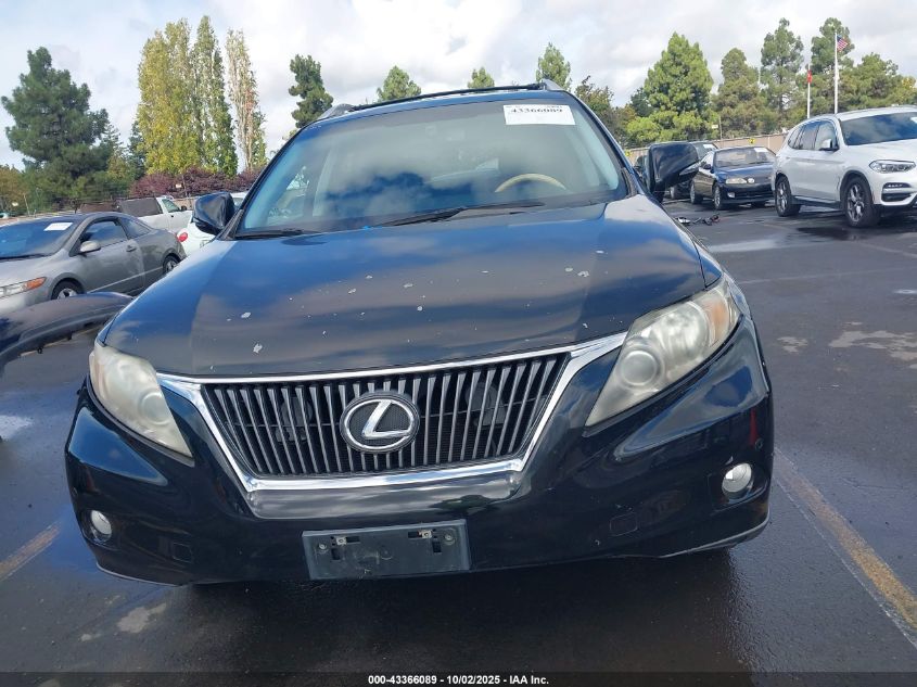 2011 Lexus Rx 350 VIN: 2T2BK1BA6BC100557 Lot: 43366089