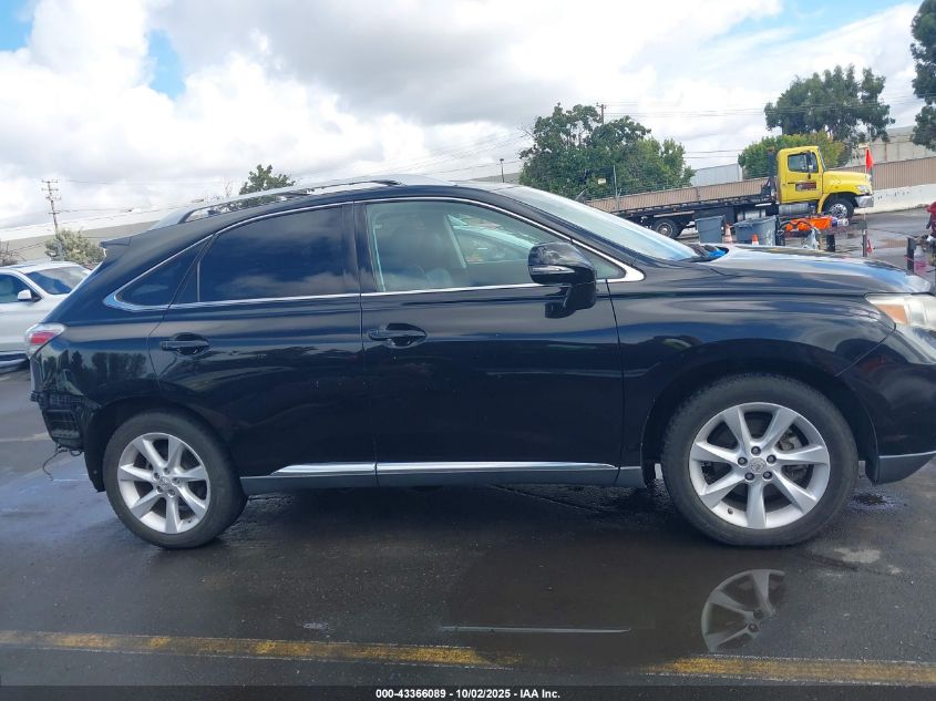 2011 Lexus Rx 350 VIN: 2T2BK1BA6BC100557 Lot: 43366089