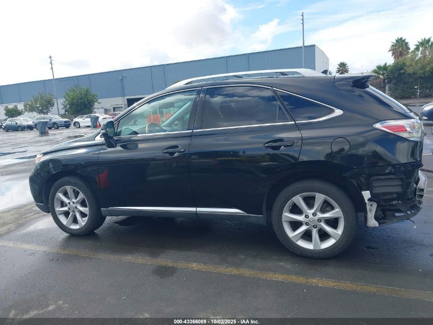 2011 Lexus Rx 350 VIN: 2T2BK1BA6BC100557 Lot: 43366089