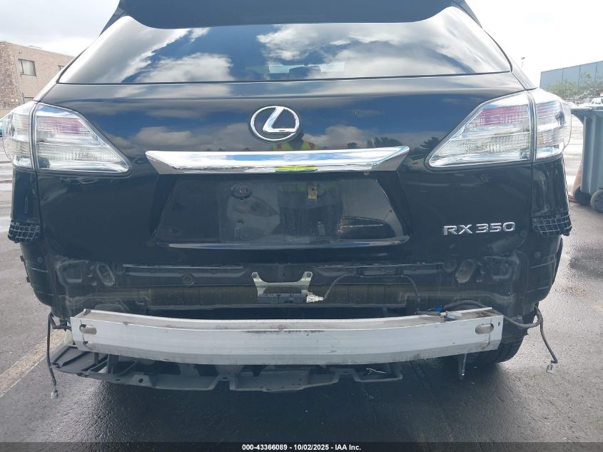 2011 Lexus Rx 350 VIN: 2T2BK1BA6BC100557 Lot: 43366089