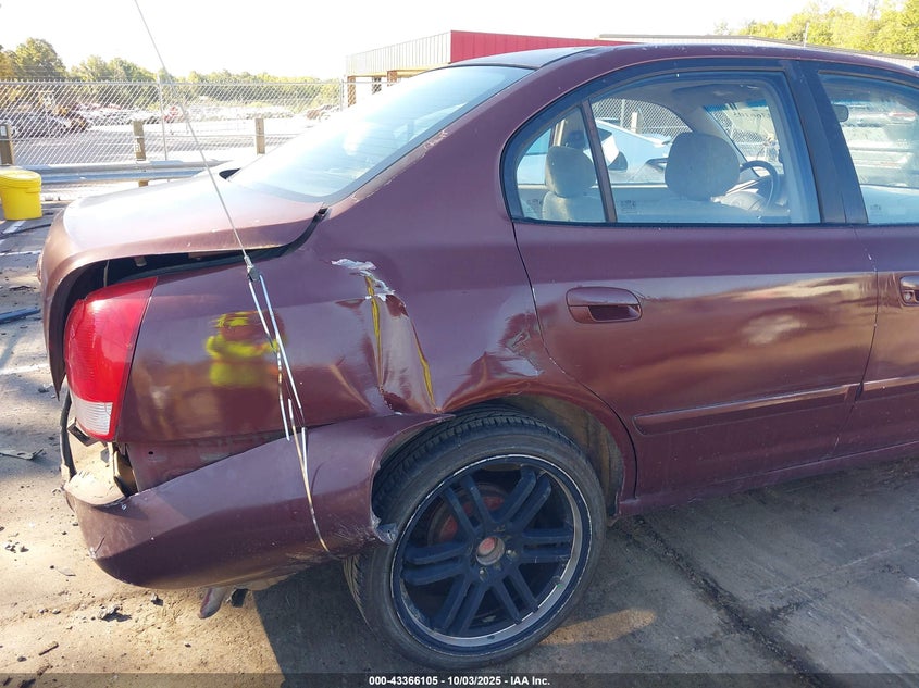 2002 Hyundai Elantra Gls VIN: KMHDN45D82U242998 Lot: 43366105