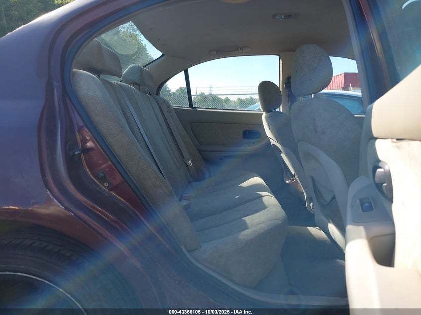 2002 Hyundai Elantra Gls VIN: KMHDN45D82U242998 Lot: 43366105