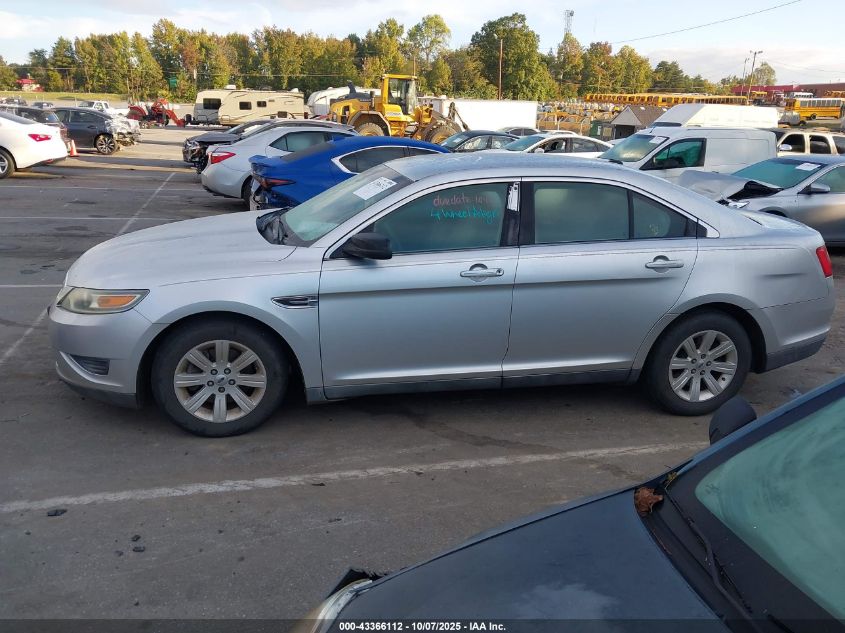 2010 Ford Taurus Se VIN: 1FAHP2DW9AG147733 Lot: 43366112