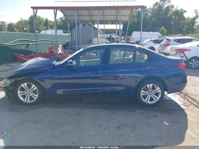 2016 BMW 328I xDrive VIN: WBA8E3G56GNU38524 Lot: 43366130