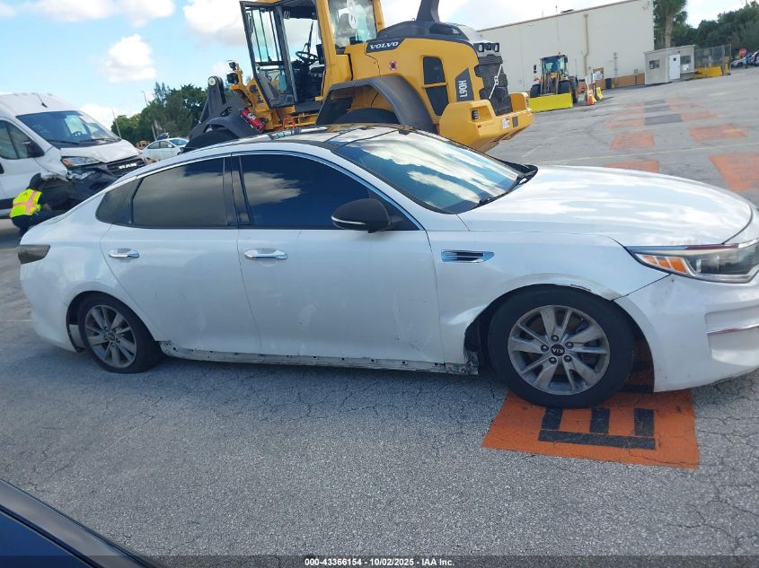 2018 Kia Optima Ex VIN: 5XXGU4L31JG238794 Lot: 43366154