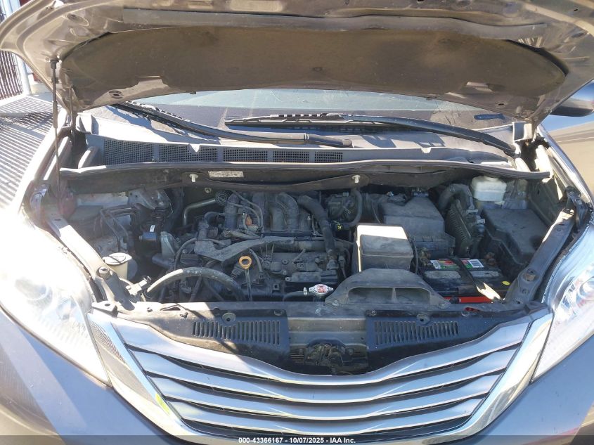 2017 Toyota Sienna Xle Premium 8 Passenger VIN: 5TDYZ3DC3HS779854 Lot: 43366167