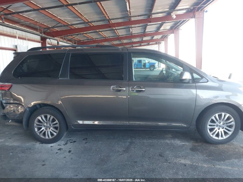 2017 Toyota Sienna Xle Premium 8 Passenger VIN: 5TDYZ3DC3HS779854 Lot: 43366167