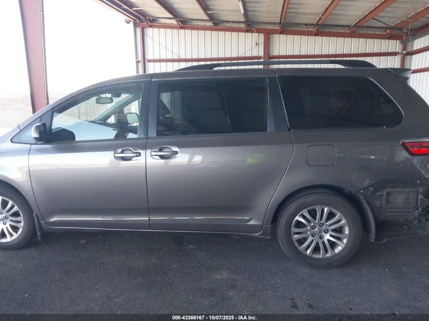 2017 Toyota Sienna Xle Premium 8 Passenger VIN: 5TDYZ3DC3HS779854 Lot: 43366167