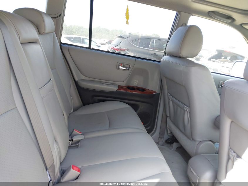 2007 Toyota Highlander Hybrid Limited V6 VIN: JTEHW21A870040059 Lot: 43366211