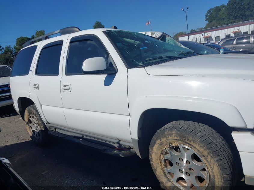 2005 Chevrolet Tahoe Z71 VIN: 1GNEK13T35R124382 Lot: 43366216