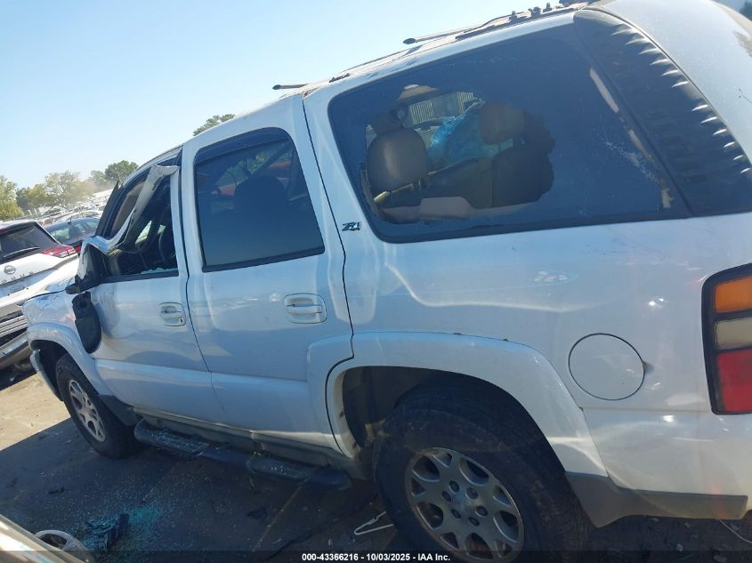 2005 Chevrolet Tahoe Z71 VIN: 1GNEK13T35R124382 Lot: 43366216