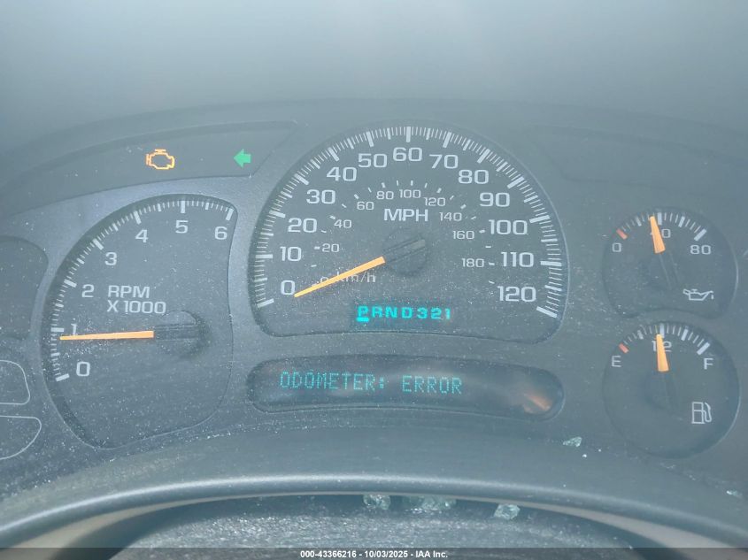 2005 Chevrolet Tahoe Z71 VIN: 1GNEK13T35R124382 Lot: 43366216