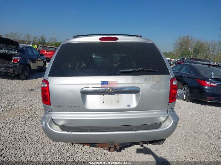 2006 Chrysler Town & Country VIN: 1A4GP45R06B533417 Lot: 43366217