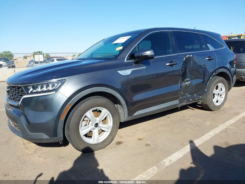 2021 Kia Sorento Lx VIN: 5XYRG4LC6MG067881 Lot: 43366220