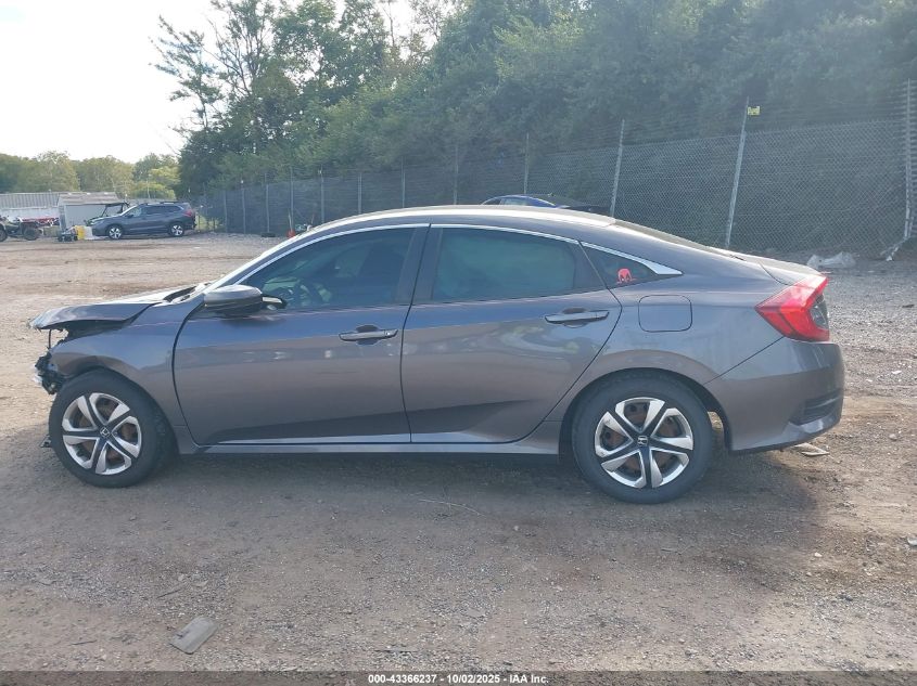 2018 Honda Civic Lx VIN: 2HGFC2F58JH502317 Lot: 43366237
