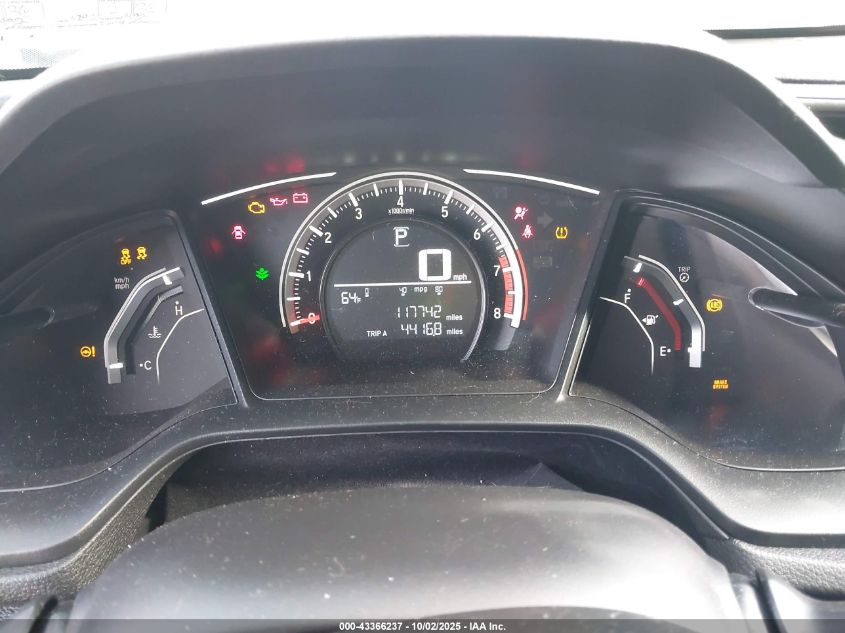 2018 Honda Civic Lx VIN: 2HGFC2F58JH502317 Lot: 43366237