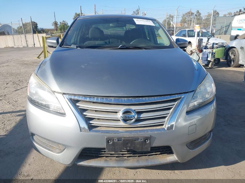 2014 Nissan Sentra Sv VIN: 3N1AB7AP9EL676110 Lot: 43366251