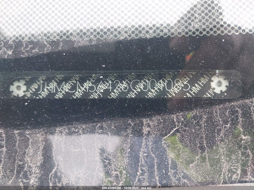 2006 Honda Accord 2.4 Lx VIN: JHMCM56426C001083 Lot: 43366258