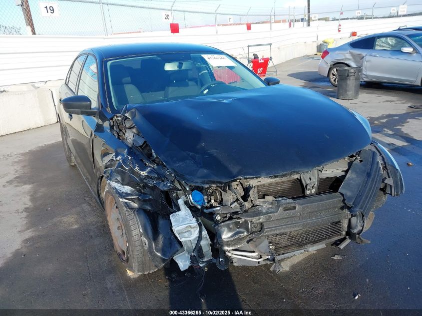 2012 Volkswagen Jetta 2.0L S VIN: 3VW2K7AJ9CM346517 Lot: 43366265