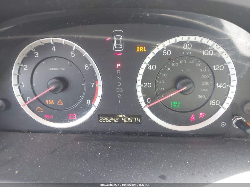 2009 Honda Accord 3.5 Ex-L VIN: 1HGCP36869A027011 Lot: 43366273