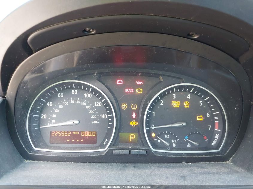 2005 BMW X3 3.0I VIN: WBXPA93485WD06632 Lot: 43366282