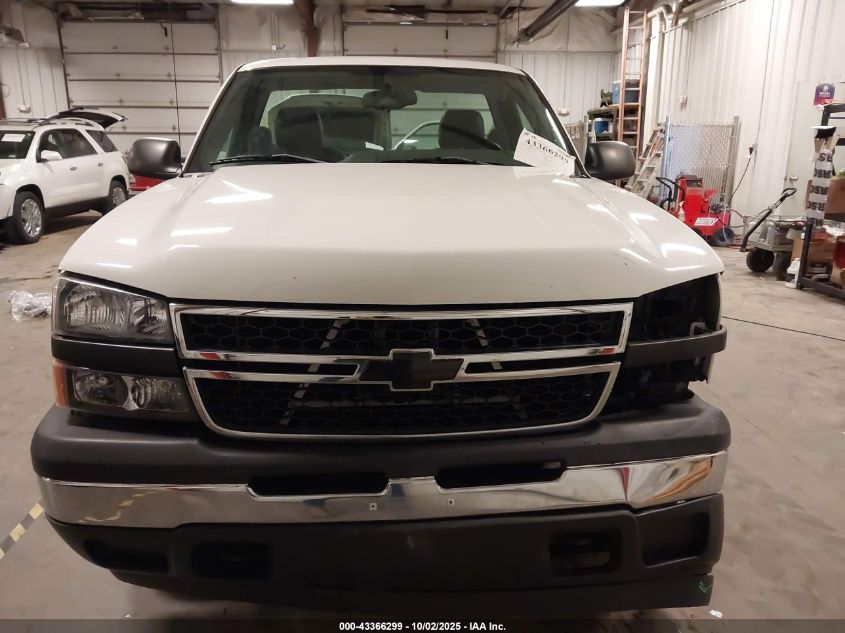 2006 Chevrolet Silverado 1500 Work Truck VIN: 3GCEK14V36G244581 Lot: 43366299