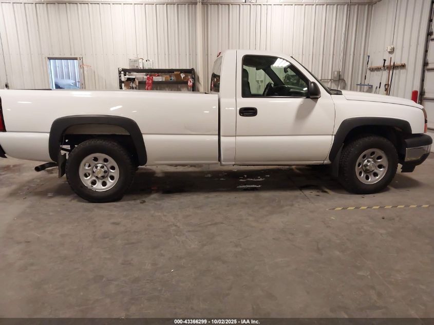 2006 Chevrolet Silverado 1500 Work Truck VIN: 3GCEK14V36G244581 Lot: 43366299